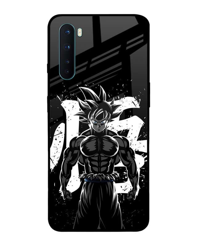 Shop Pumped Up Dragon Premium Glass Case for OnePlus Nord (Shock Proof, Scratch Resistant)-Front