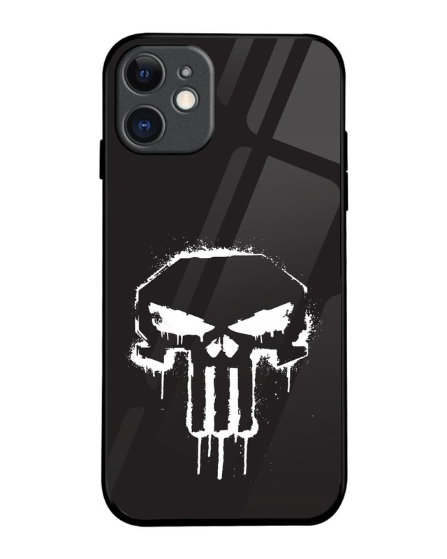 Shop Punisher Premium Glass Cover for Apple iPhone 11-Front
