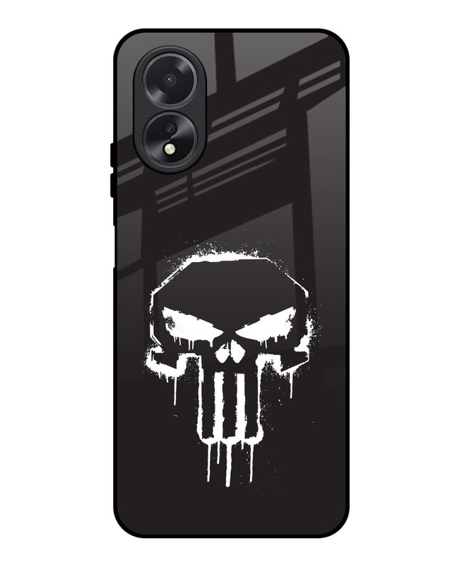 Punisher Premium Glass Cover for Oppo A18