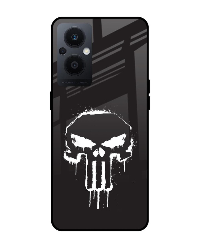 Punisher Premium Glass Cover for Oppo F21 Pro 5G