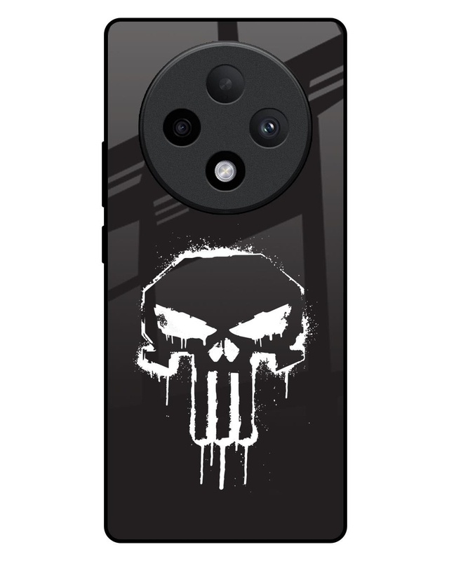 Punisher Premium Glass Cover for Oppo F27 Pro Plus