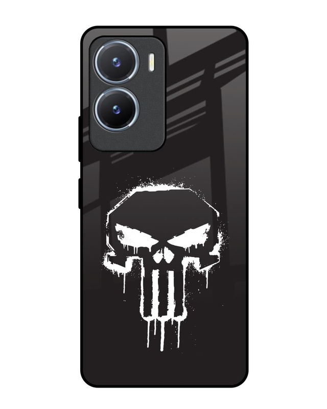 Punisher Premium Glass Cover for Vivo T2x 5G