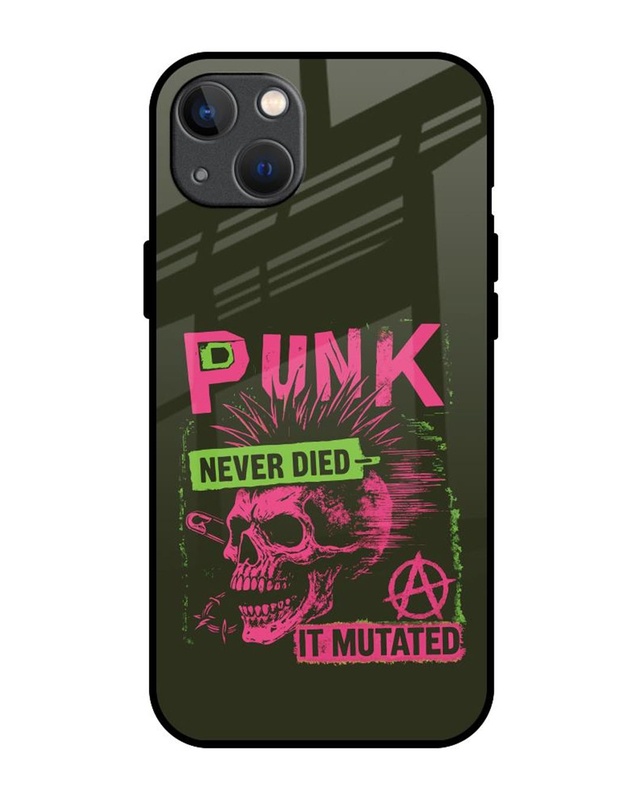 Shop Punk Mutant Premium Glass Cover for Apple iPhone 13-Front