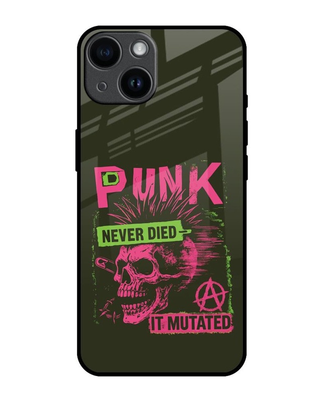 Shop Punk Mutant Premium Glass Cover for Apple iPhone 14-Front