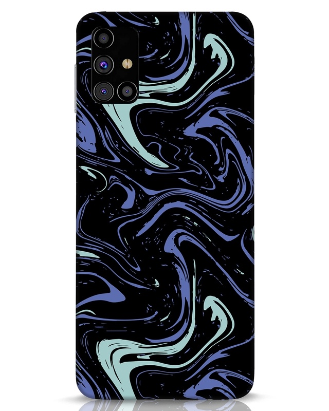 Shop Purple Marble Designer Hard Cover for Samsung Galaxy M31s-Front