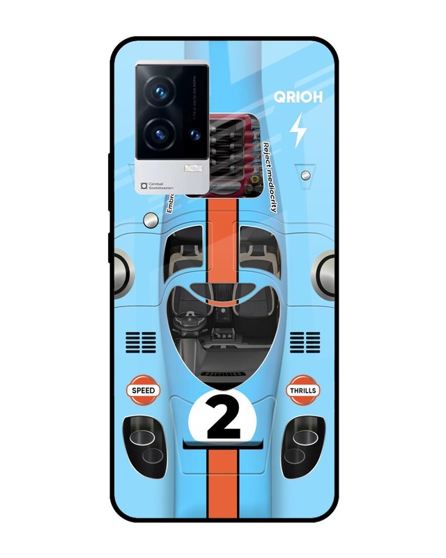 Race Laboratory Premium Glass Cover for Vivo IQOO 9 5G(Shock Proof, Scratch Resistant)