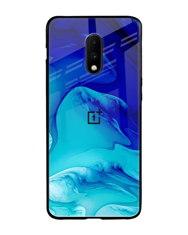 Shop Raging Tides Premium Glass Case for OnePlus 7(Shock Proof, Scratch Resistant)-Front