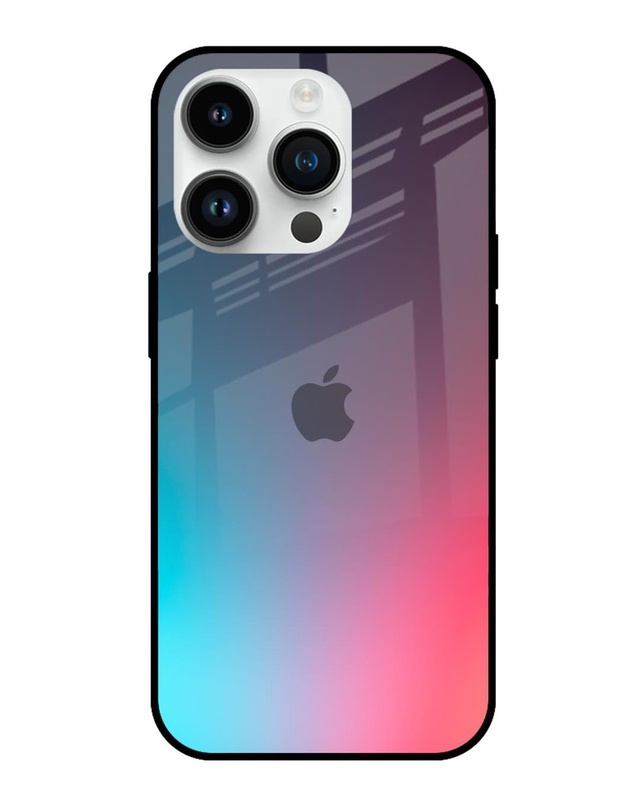 Laser Rainbow Stars Apple iPhone Case, for iPhone 12 Pro / Black