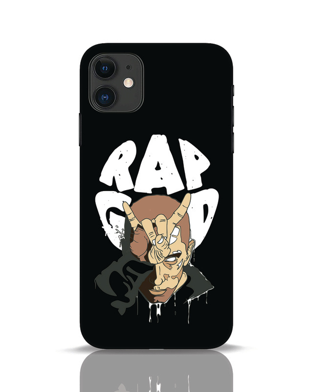 Shop Rap God Eminem Designer Hard Cover for Apple iPhone 11-Front