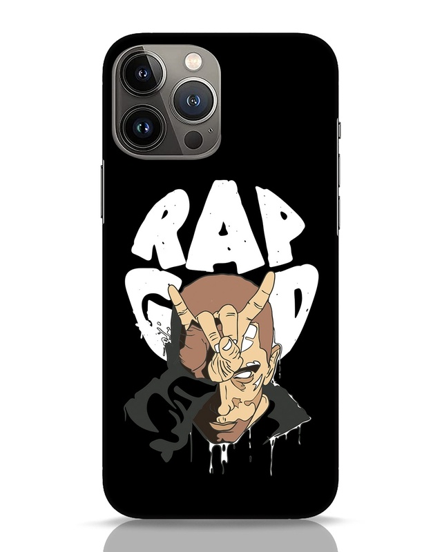 Shop Rap God Eminem Designer Hard Cover for Apple iPhone 13 Pro Max-Front