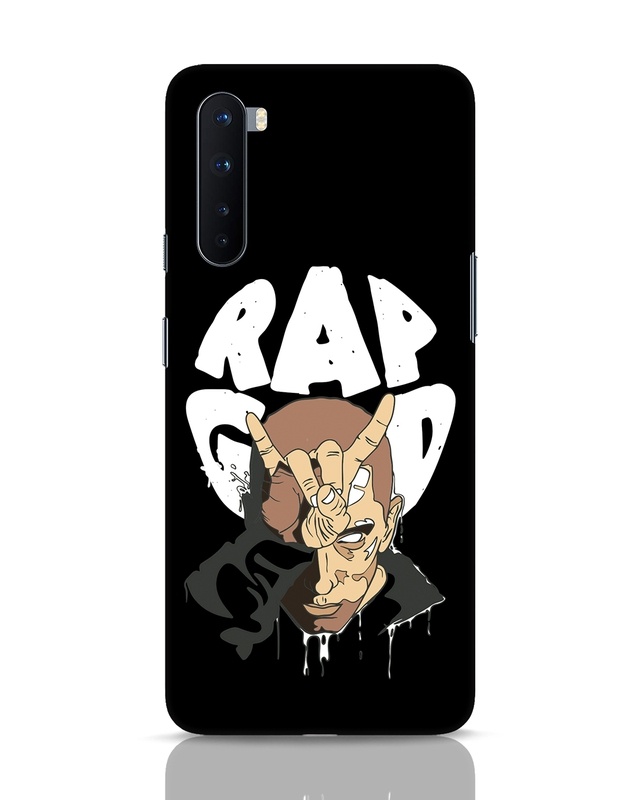 Shop Rap God Eminem Designer Hard Cover for OnePlus Nord-Front