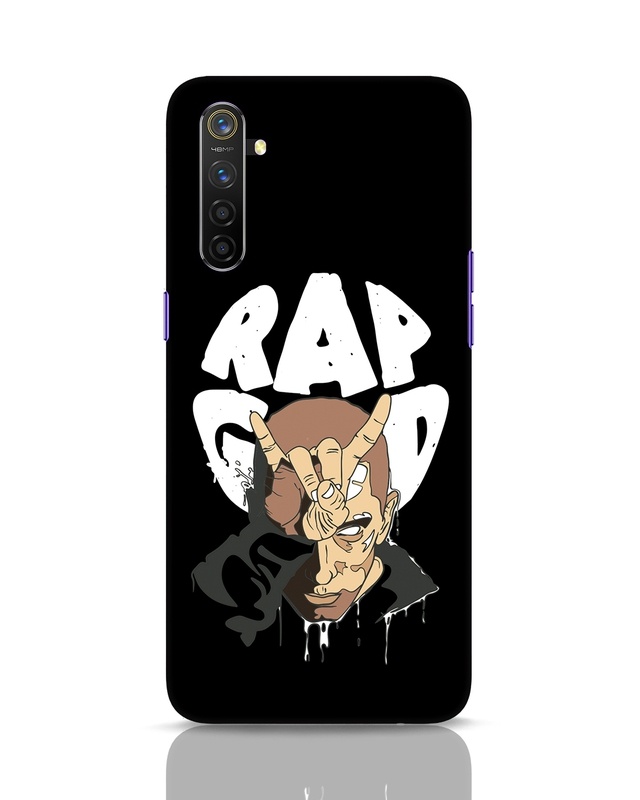 Shop Rap God Eminem Designer Hard Cover for Realme 6-Front