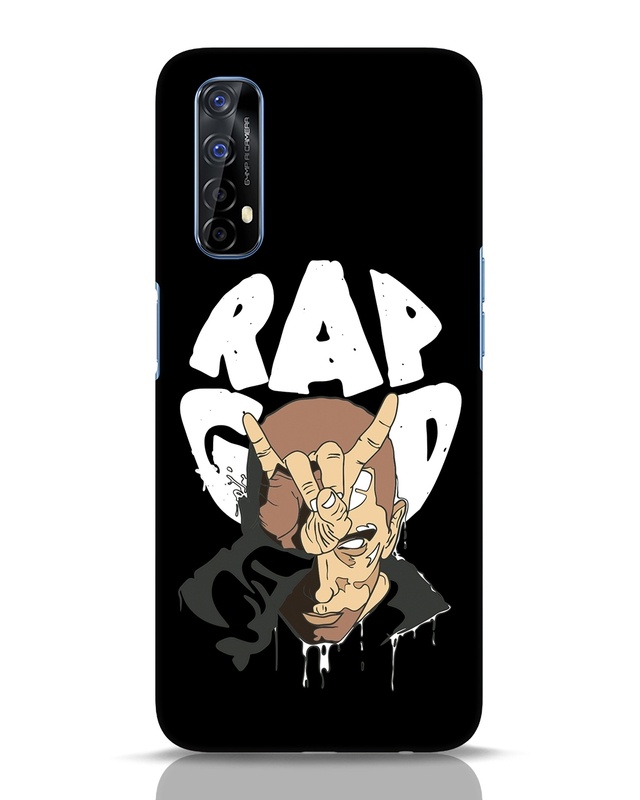 Shop Rap God Eminem Designer Hard Cover for Realme 7-Front