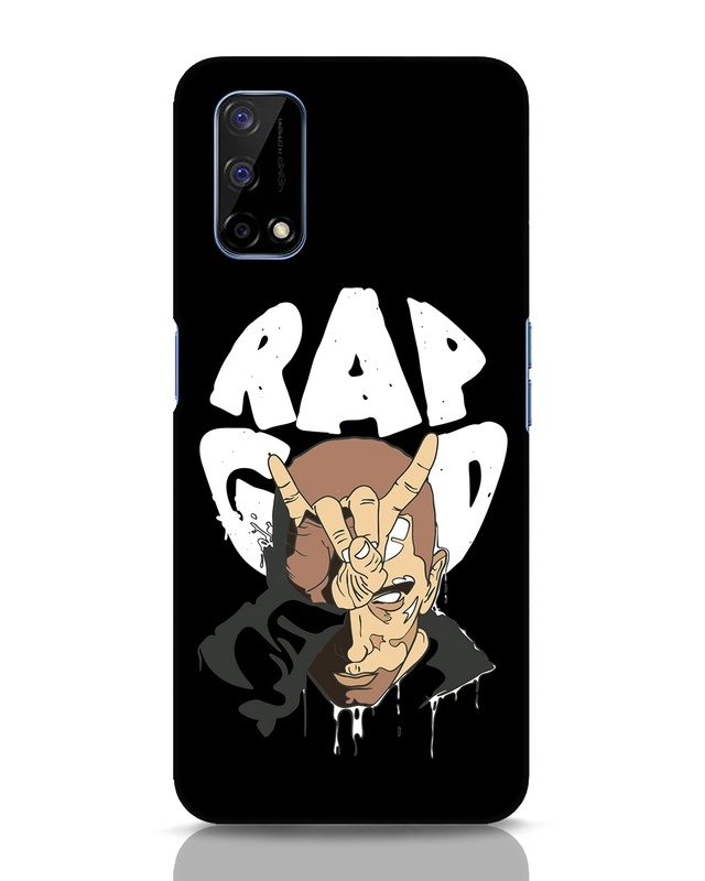 Shop Rap God Eminem Designer Hard Cover for Realme Narzo 30 Pro-Front