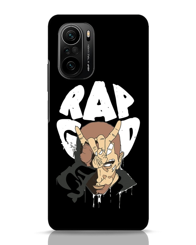 Shop Rap God Eminem Designer Hard Cover for Xiaomi Mi Note 11X-Front