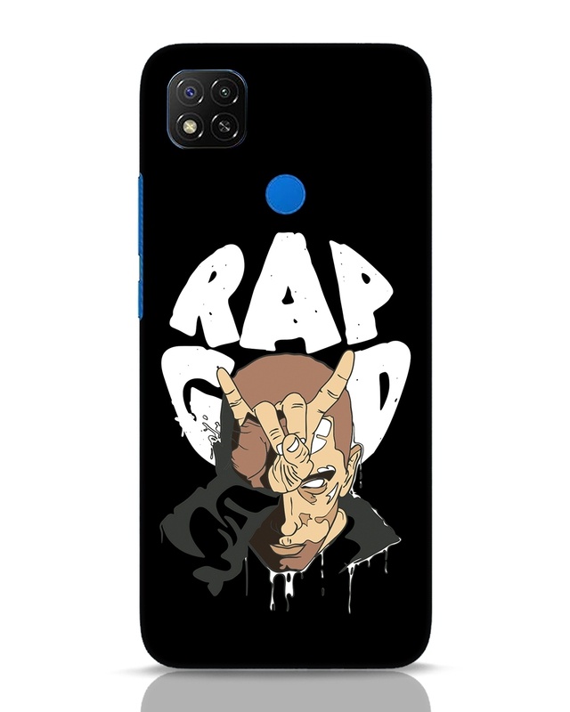 Shop Rap God Eminem Designer Hard Cover for Xiaomi Redmi 9-Front