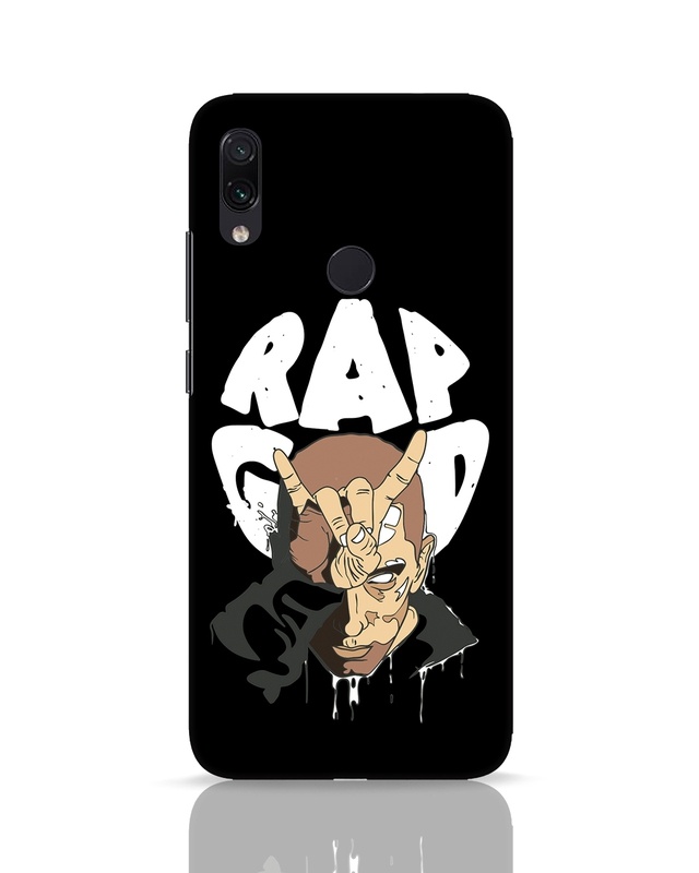 Shop Rap God Eminem Designer Hard Cover for Xiaomi Redmi Note 7 Pro-Front
