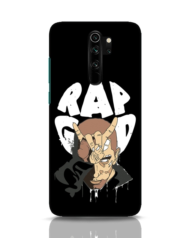 Shop Rap God Eminem Designer Hard Cover for Xiaomi Redmi Note 8 Pro-Front