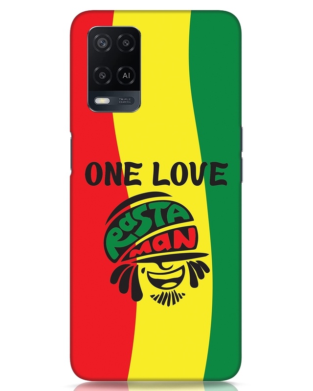 Shop Rasta Love Designer Hard Cover for Oppo A54-Front
