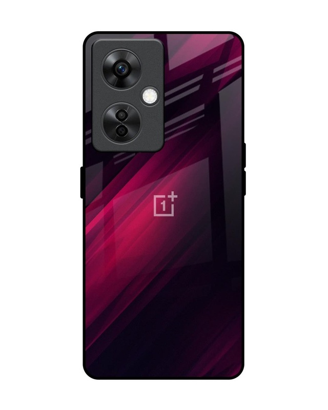 Shop Razor Black Premium Glass Case for OnePlus Nord CE 3 Lite 5G(Shock Proof, Scratch Resistant)-Front