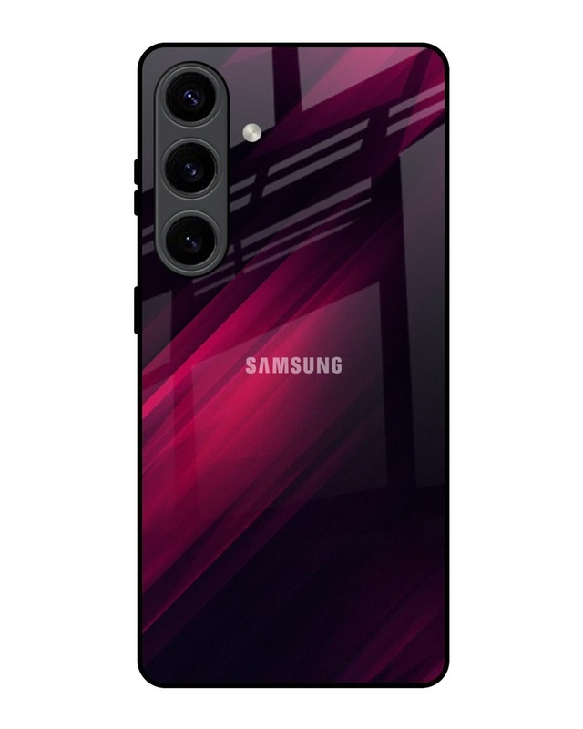Shop Razor Black Premium Glass Case for Samsung Galaxy S24 5G(Shock Proof, Scratch Resistant)-Front
