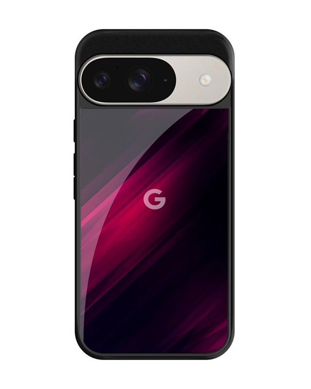 Razor Black Premium Glass Cover for Google Pixel 9(Shock Proof, Scratch Resistant)