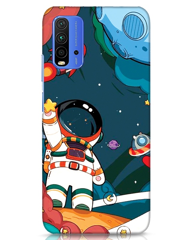 Shop Reach For Stars Designer Hard Cover for Xiaomi Redmi 9 Power-Front