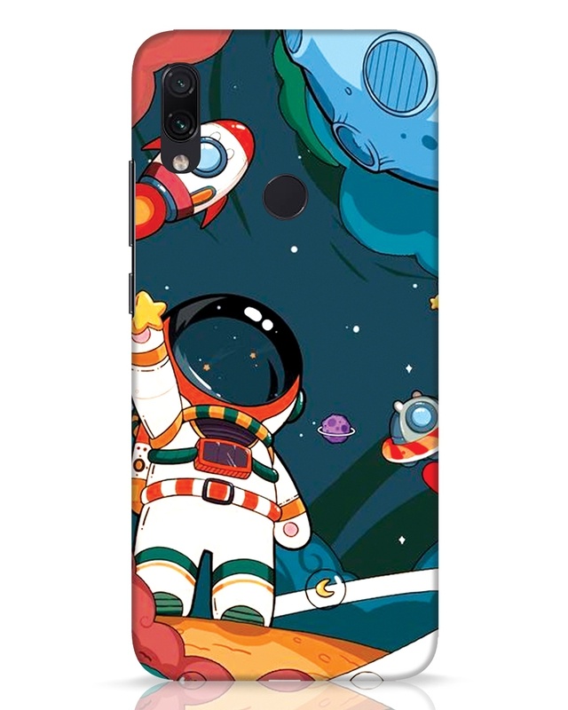 Shop Reach For Stars Designer Hard Cover for Xiaomi Redmi Note 7 Pro-Front