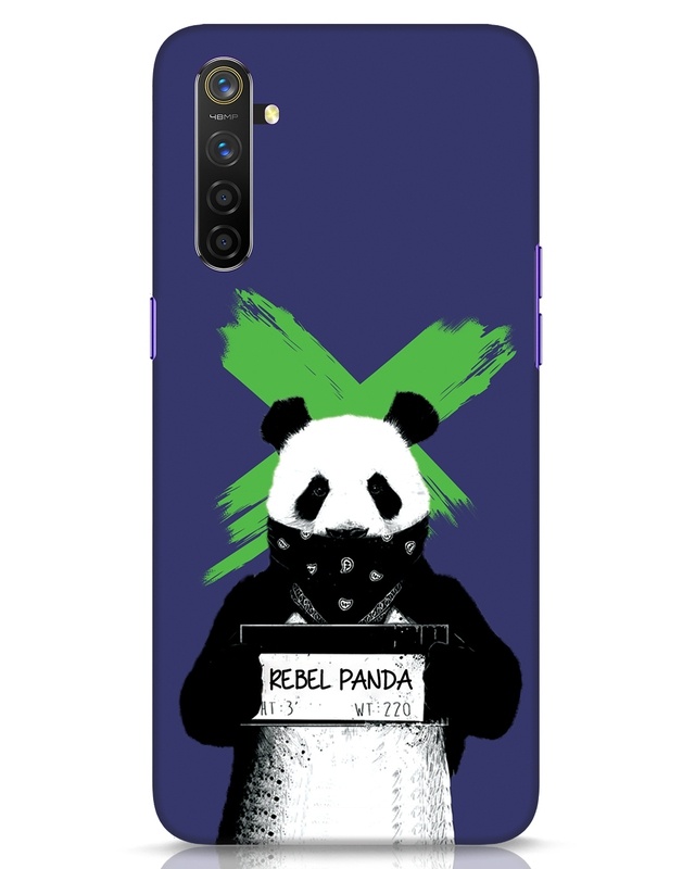 Shop Rebel Panda Designer Hard Cover for Realme 6-Front