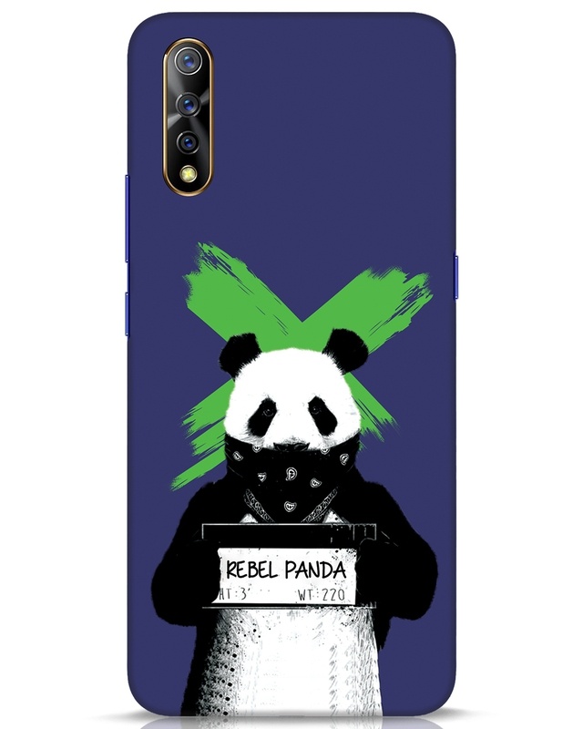 Shop Rebel Panda Designer Hard Cover for Vivo S1-Front