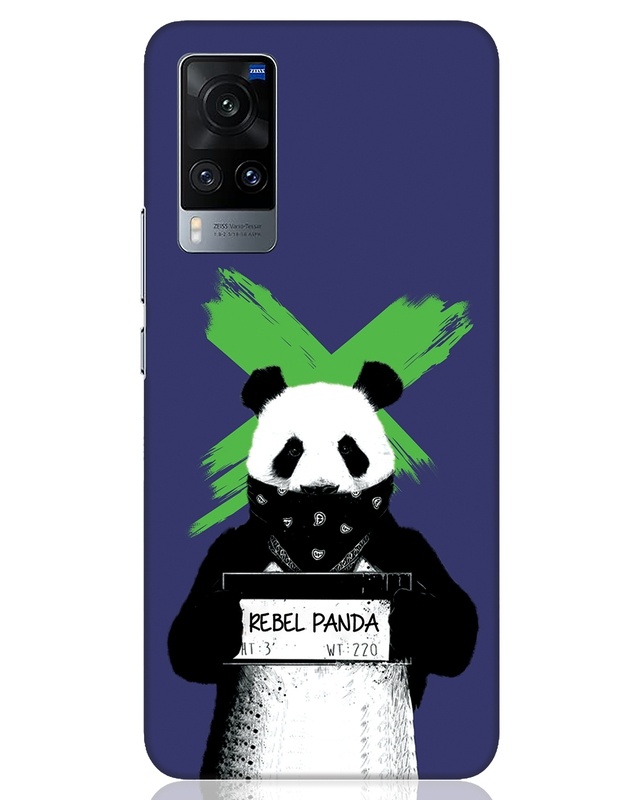 Shop Rebel Panda Designer Hard Cover for Vivo X60-Front