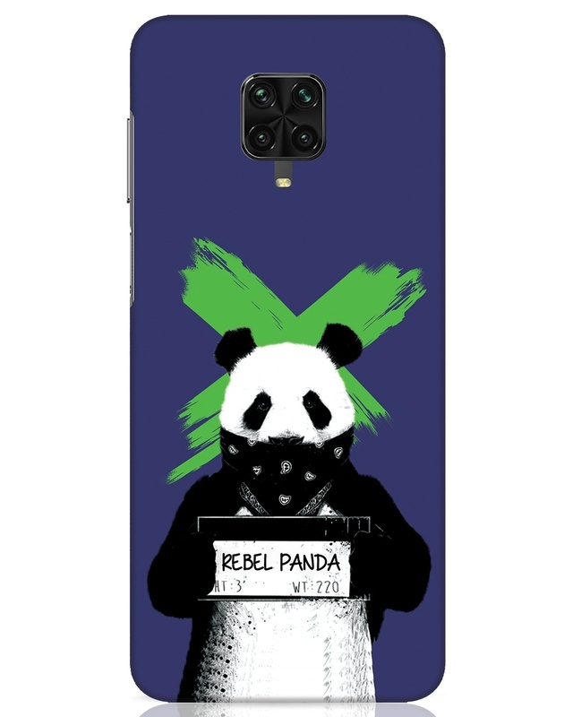 Shop Rebel Panda Designer Hard Cover for Xiaomi Poco M2 pro-Front