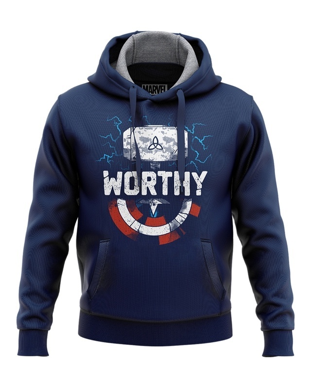 Shop Redwolf Worthy - Marvel Official Hoodie-Front
