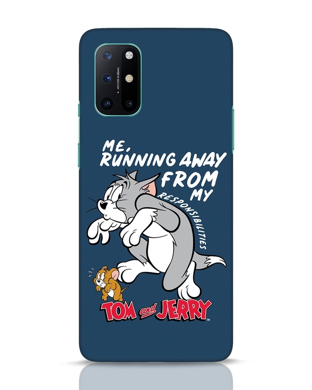 Shop Responsibilities Tom And Jerry Designer Hard Cover for OnePlus 8T-Front