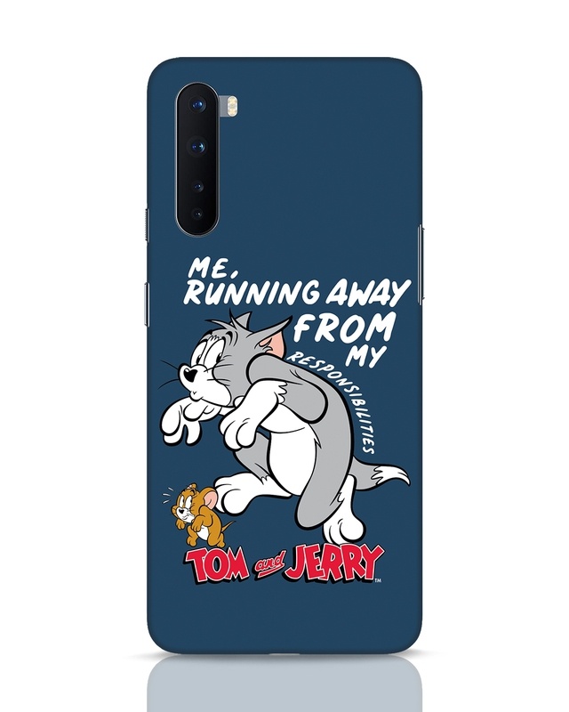 Shop Responsibilities Tom And Jerry Designer Hard Cover for OnePlus Nord-Front