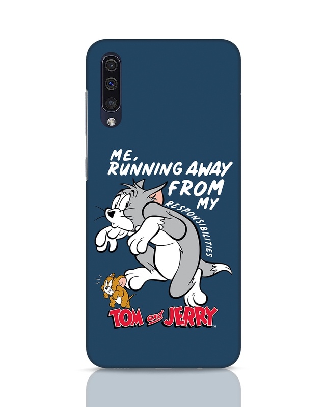 Responsibilities Tom And Jerry Designer Hard Cover for Samsung Galaxy A50