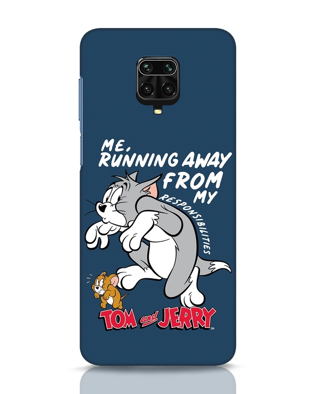 Shop Responsibilities Tom And Jerry Designer Hard Cover for Xiaomi Redmi Note 9 Pro Max-Front