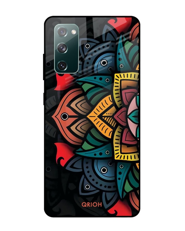 Shop Retro Printed Premium Glass Cover For Samsung Galaxy S20 FE(Impact Resistant-Front