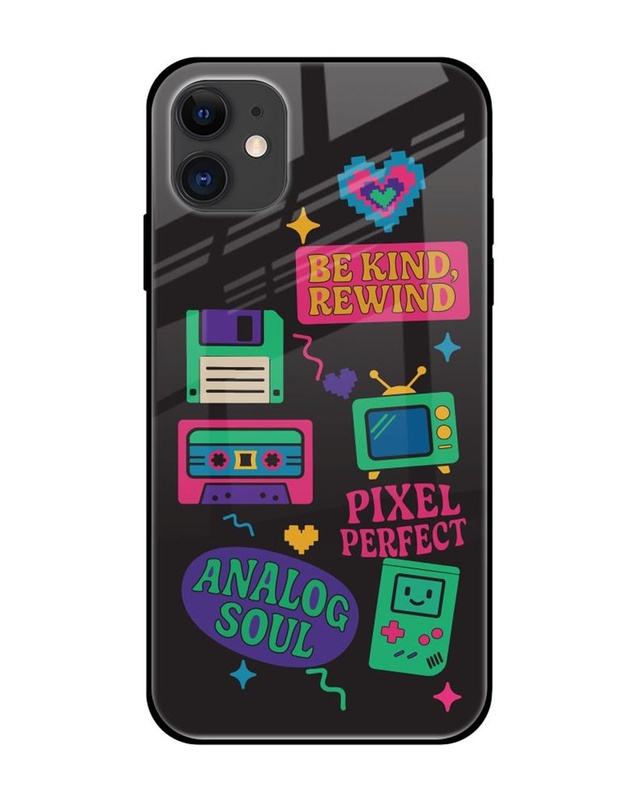 Shop Rewind Premium Glass Cover for Apple iPhone 12-Front