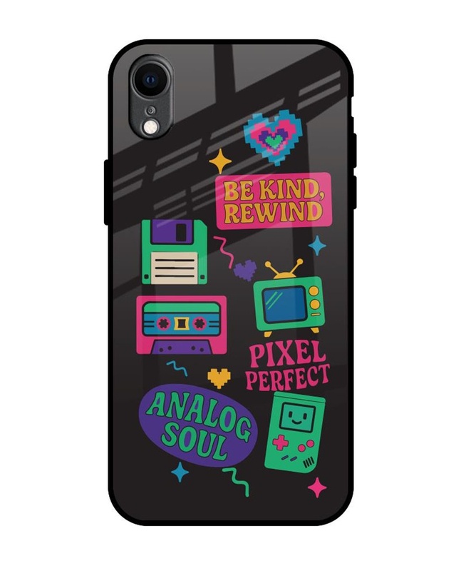 Shop Rewind Premium Glass Cover for Apple iPhone XR-Front