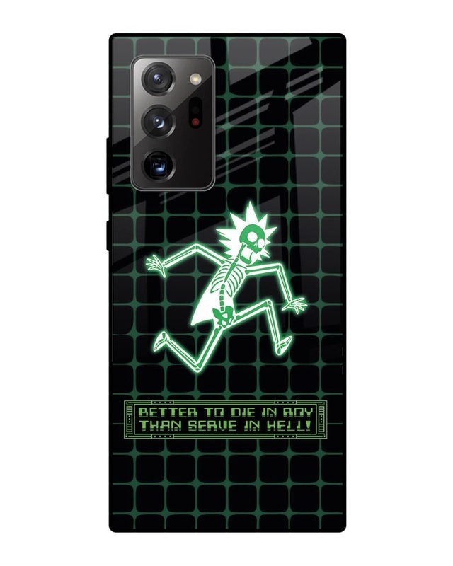 Rick Skeleton Premium Glass Cover for Samsung Galaxy Note 20 Ultra