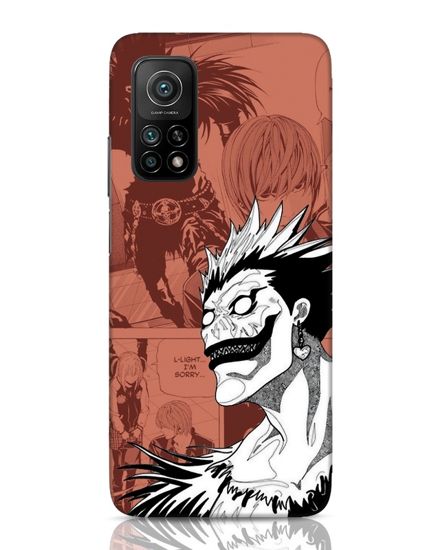 Shop Ryuk Manga Designer Hard Cover for Xiaomi Mi 10T-Front