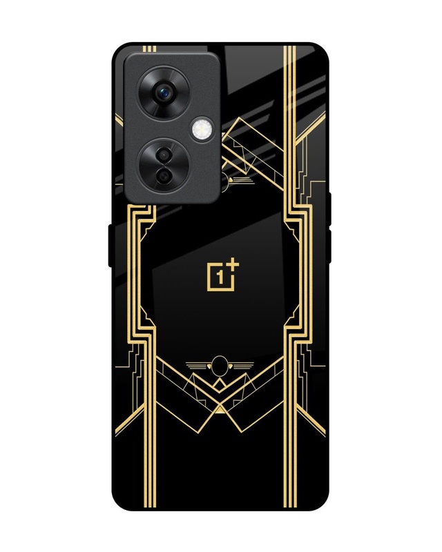 Shop Sacred Logo Premium Glass Case for OnePlus Nord CE 3 Lite 5G(Shock Proof, Scratch Resistant)-Front