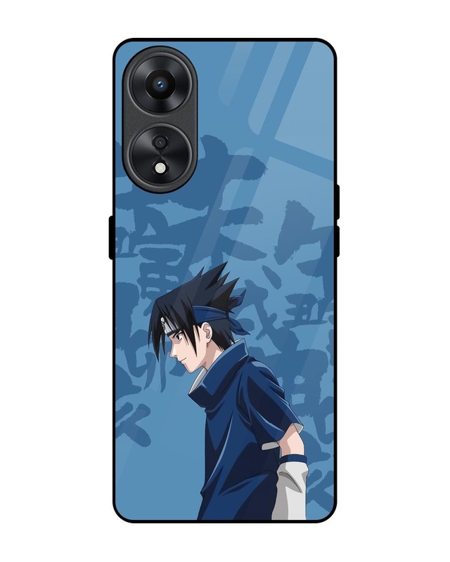 Sasuke Blood Premium Glass Cover for Oppo A78 5G