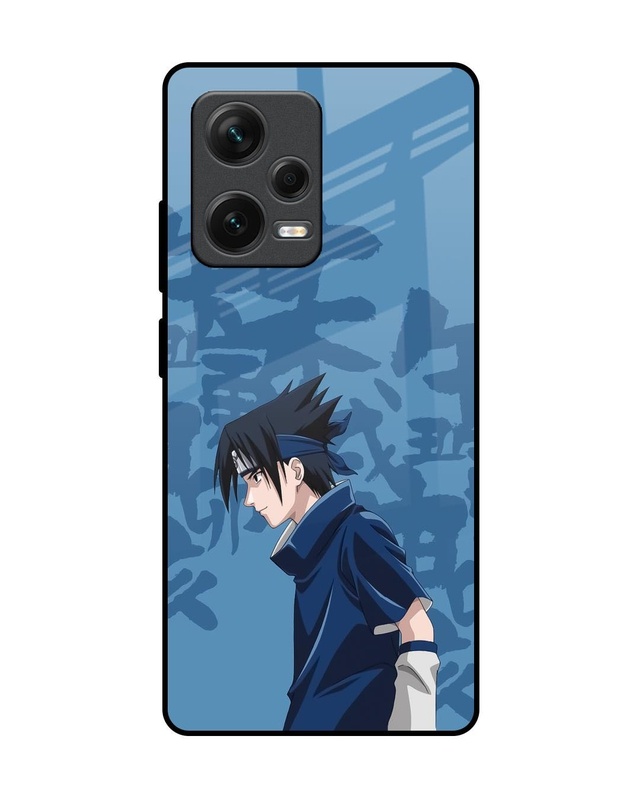 Sasuke Blood Premium Glass Cover for Redmi Note 12 Pro 5G