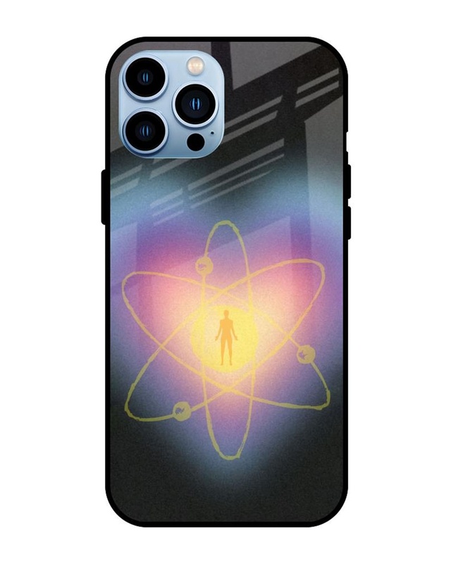 Shop Seed Of Life Premium Glass Cover for Apple iPhone 13 Pro-Front
