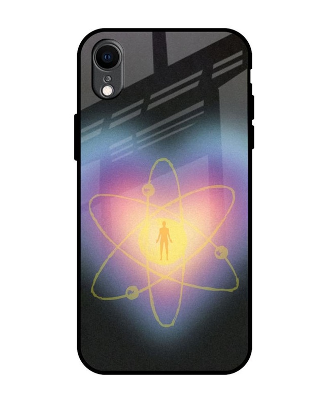 Shop Seed Of Life Premium Glass Cover for Apple iPhone XR-Front