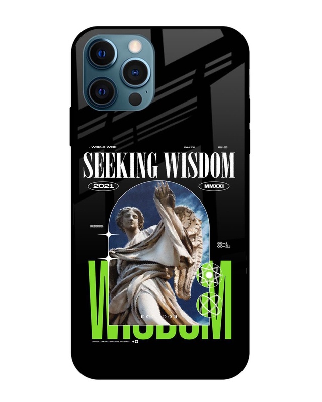 Seeking Wisdom Premium Glass Case for Apple Iphone 12 Pro (Shock Proof, Scratch Resistant)