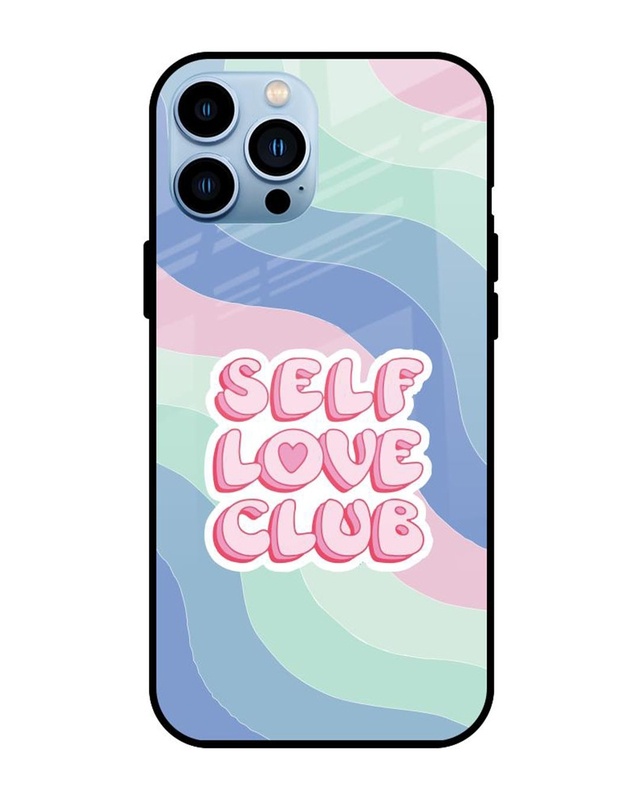 Shop Self Love Premium Glass Cover for Apple iPhone 13 Pro Max-Front