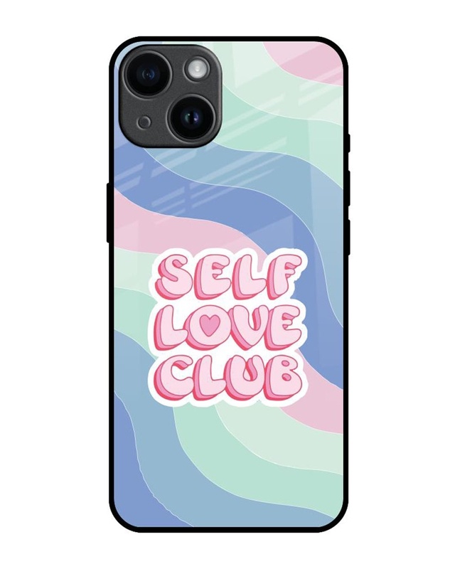 Shop Self Love Premium Glass Cover for Apple iPhone 14-Front